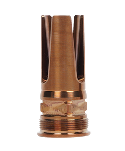 Q LLC ACCFH5/8248.6 Flash Hider 8.6 Blackout Steel 5/8"x24 Threads 2.13" OAL Q LLC ACCFH5/8248.6 Flash Hider 8.6 Blackout Steel 5/8"x24 Threads 2.13" OAL