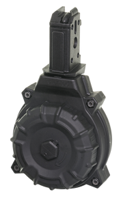 ProMag DRMA22 Standard 50rd Drum 9mm Luger Fits CZ Scorpion Black DuPont Zytel Polymer ProMag DRMA22 Standard 50rd Drum 9mm Luger Fits CZ Scorpion Black DuPont Zytel Polymer