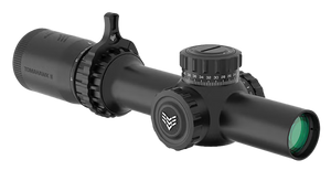 Swampfox Optics THK16241RB Tomahawk II Black 1-6x24mm 30mm Tube BDC Red Reticle Swampfox Optics THK16241RB Tomahawk II Black 1-6x24mm 30mm Tube BDC Red Reticle