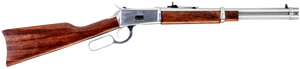 Rossi 920441693 R92 Carbine 44 Rem Mag 8+1 16" Stainless Steel Round Barrel, Stainless Steel Metal Finish Receiver, Fixed Hardwood Stock, Right Hand Rossi 920441693 R92 Carbine 44 Rem Mag 8+1 16" Stainless Steel Round Barrel, Stainless Steel Metal Finish Receiver, Fixed Hardwood Stock, Right Hand