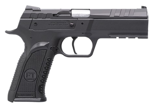 Tanfoglio TFFORCES9 Force Esse 9mm Luger 16+1 4.40" Stainless Steel Barrel, Black Serrated Steel Slide, Black Polymer Frame w/Picatinny Rail, Textured Grip Tanfoglio TFFORCES9 Force Esse 9mm Luger 16+1 4.40" Stainless Steel Barrel, Black Serrated Steel Slide, Black Polymer Frame w/Picatinny Rail, Textured Grip