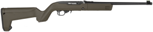 Ruger 31101 10/22 Takedown 22 LR 10+1 16.40" Threaded Barrel, Satin Blued Alloy Steel, Exclusive Magpul X-22 Backpacker OD Green Stock, Cross-Bolt Manual Safety, Includes 4 BX-1 Mags Ruger 31101 10/22 Takedown 22 LR 10+1 16.40" Threaded Barrel, Satin Blued Alloy Steel, Exclusive Magpul X-22 Backpacker OD Green Stock, Cross-Bolt Manual Safety, Includes 4 BX-1 Mags