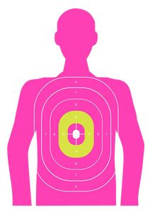 EZ-Aim 15653 In the Pink Silhouette Paper Works w/Handgun/Shotgun/Airsoft Gun/BB Guns/Pellet Gun Pink 3 Pack EZ-Aim 15653 In the Pink Silhouette Paper Works w/Handgun/Shotgun/Airsoft Gun/BB Guns/Pellet Gun Pink 3 Pack
