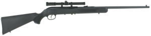 Savage Arms 40061 64 FLXP Full Size 22 LR 10+1 21" Matte Black Sporter Barrel, Matte Black Grooved Carbon Steel Receiver, Matte Black Fixed Synthetic Stock, 4x15mm Scope, Left Hand Savage Arms 40061 64 FLXP Full Size 22 LR 10+1 21" Matte Black Sporter Barrel, Matte Black Grooved Carbon Steel Receiver, Matte Black Fixed Synthetic Stock, 4x15mm Scope, Left Hand