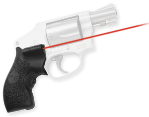Crimson Trace 011870 Lasergrips Fits S&W J-Frame Round Butt, Red Laser 633nM Wavelength 5mW Output, Black Polymer Crimson Trace 011870 Lasergrips Fits S&W J-Frame Round Butt, Red Laser 633nM Wavelength 5mW Output, Black Polymer