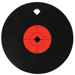 Birchwood Casey 47614 World of Targets Single Hole 10" Pistol/Rifle Black/Orange AR500 Steel Circle w/Crosshair & Diamond 0.38" Thick Hanging Birchwood Casey 47614 World of Targets Single Hole 10" Pistol/Rifle Black/Orange AR500 Steel Circle w/Crosshair & Diamond 0.38" Thick Hanging