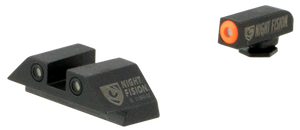 Night Fision GLK001003OGW Tritium Night Sights For Glock Green Tritium Orange Outline Front Sight- Green Tritium White Outline Rear Sight Glock 17/17L/19/22 Night Fision GLK001003OGW Tritium Night Sights For Glock Green Tritium Orange Outline Front Sight- Green Tritium White Outline Rear Sight Glock 17/17L/19/22