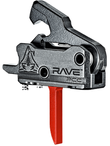 Rise Armament T017FPCCRED Rave Pistol Caliber Carbine Black/Red Single-Stage Rise Armament T017FPCCRED Rave Pistol Caliber Carbine Black/Red Single-Stage