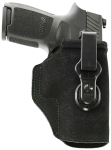Galco TUC854B Tuck-N-Go 2.0 IWB Black Leather UniClip/Stealth Clip Fits HK VP9 Ambidextrous Galco TUC854B Tuck-N-Go 2.0 IWB Black Leather UniClip/Stealth Clip Fits HK VP9 Ambidextrous