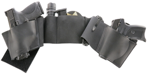 Galco UWERBKMED UnderWraps Elite Black Medium Leather/Nylon Handgun Galco UWERBKMED UnderWraps Elite Black Medium Leather/Nylon Handgun