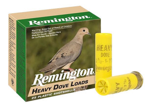 Remington Ammunition 28779 Heavy Dove Loads 20Gauge 2.75" 1oz 8Shot 25 Per Box/10 Case Remington Ammunition 28779 Heavy Dove Loads 20Gauge 2.75" 1oz 8Shot 25 Per Box/10 Case