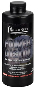 Alliant Powder POWER Pistol Powder Power Pistol Handgun Multi-Caliber 1 lb Alliant Powder POWER Pistol Powder Power Pistol Handgun Multi-Caliber 1 lb