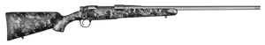 Christensen Arms 8010108600 Mesa FFT 300 PRC 3+1 22" Threaded Barrel, Tungsten Gray Cerakote, Black with Gray Webbing Stock Christensen Arms 8010108600 Mesa FFT 300 PRC 3+1 22" Threaded Barrel, Tungsten Gray Cerakote, Black with Gray Webbing Stock