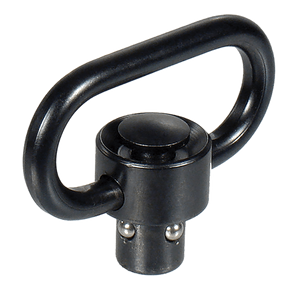 Leapers TLQDSW18 QD Sling Swivel Black 1.38" Push Button Steel Leapers TLQDSW18 QD Sling Swivel Black 1.38" Push Button Steel
