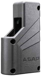 Butler Creek BCA1XSML ASAP Universal Mag Loader Single Stack Style Black Polymer Fits 9mm - 45 ACP Caliber Pistols Butler Creek BCA1XSML ASAP Universal Mag Loader Single Stack Style Black Polymer Fits 9mm - 45 ACP Caliber Pistols