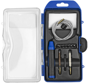 DAC GM17R GunMaster Cleaning Kit 17 Cal Rifle/14 Pieces Black/Blue DAC GM17R GunMaster Cleaning Kit 17 Cal Rifle/14 Pieces Black/Blue