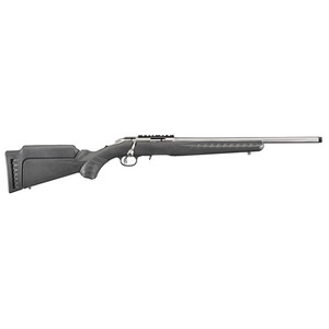RUG AMERICAN RIMFIRE SS 22MAG 18 TB BLK SYN 9RD RUG AMERICAN RIMFIRE SS 22MAG 18 TB BLK SYN 9RD