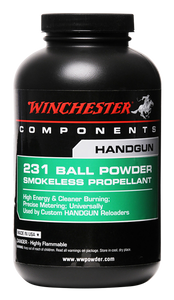 Winchester Powder 2311 Ball Powder 231 Handgun Multi-Caliber 1 lb Winchester Powder 2311 Ball Powder 231 Handgun Multi-Caliber 1 lb