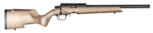 Christensen Arms 8011200100 Ranger 22 LR 10+1 18" Carbon Fiber/Threaded Barrel, Black Anodized Finish, Tan with Black Webbing Stock Christensen Arms 8011200100 Ranger 22 LR 10+1 18" Carbon Fiber/Threaded Barrel, Black Anodized Finish, Tan with Black Webbing Stock