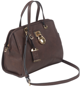Bulldog BDP028 Satchel Style Purse Chocolate Brown Leather Satchel Most Sm Pistols & Revolvers Ambidextrous Hand Bulldog BDP028 Satchel Style Purse Chocolate Brown Leather Satchel Most Sm Pistols & Revolvers Ambidextrous Hand