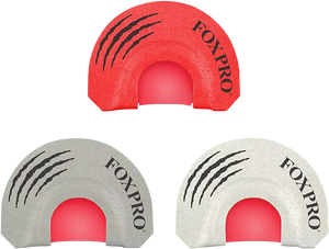 Foxpro LOADEDGUN Loaded Gun Combo Diaphragm Call Double/Triple Reed Coyote Sounds Attracts Coyotes Gray/Red/White 3 Piece Foxpro LOADEDGUN Loaded Gun Combo Diaphragm Call Double/Triple Reed Coyote Sounds Attracts Coyotes Gray/Red/White 3 Piece