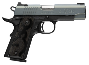 Browning 051993492 1911-380 Black Label Compact Frame 380 ACP 8+1 3.63" Matte Stainless Steel Barrel, Northern Lights Cerakote Serrated Steel Slide, Matte Black Polymer Frame w/Beavertail Browning 051993492 1911-380 Black Label Compact Frame 380 ACP 8+1 3.63" Matte Stainless Steel Barrel, Northern Lights Cerakote Serrated Steel Slide, Matte Black Polymer Frame w/Beavertail