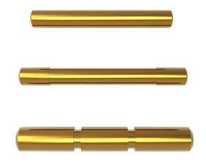 Cross Armory CRGPSGD 3 Pin Set Compatible w/Glock Gen1-3 Gold Steel Cross Armory CRGPSGD 3 Pin Set Compatible w/Glock Gen1-3 Gold Steel