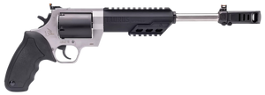 Taurus 2460105RH Raging Hunter 460 S&W Mag 5rd 10.50" Matte Black Oxide Barrel & Cylinder Matte Stainless Steel Frame Black Rubber with Integrated Cushion Insert Grip Taurus 2460105RH Raging Hunter 460 S&W Mag 5rd 10.50" Matte Black Oxide Barrel & Cylinder Matte Stainless Steel Frame Black Rubber with Integrated Cushion Insert Grip