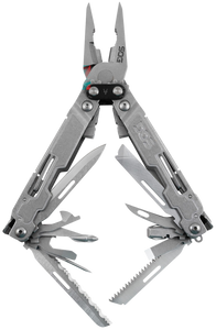 S.O.G SOGPA2001CP PowerAccess Deluxe Stone Washed Stainless Steel 21 Tools w/Sheath S.O.G SOGPA2001CP PowerAccess Deluxe Stone Washed Stainless Steel 21 Tools w/Sheath