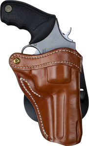 1791 Gunleather PDHR2CBRR RVH2 OWB Classic Brown Leather Paddle Fits Ruger GP100 Right Hand 1791 Gunleather PDHR2CBRR RVH2 OWB Classic Brown Leather Paddle Fits Ruger GP100 Right Hand