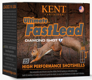 KENT ULTIMATE FASTLEAD 410GA 3" 6 SHOT 25 ROUND BOX KENT ULTIMATE FASTLEAD 410GA 3" 6 SHOT 25 ROUND BOX