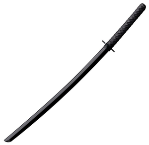 Cold Steel CS92BKKC Bokken Training Sword 30" Fixed Plain Black Polypropylene Blade 11.50" Black Imitation Cord Wrap Polypropylene Handle Cold Steel CS92BKKC Bokken Training Sword 30" Fixed Plain Black Polypropylene Blade 11.50" Black Imitation Cord Wrap Polypropylene Handle