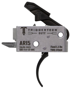 TriggerTech AH0TDB55NNC Duty Mil-Spec Two-Stage Curved 5.5 lbs Draw Weight Fits AR-15 TriggerTech AH0TDB55NNC Duty Mil-Spec Two-Stage Curved 5.5 lbs Draw Weight Fits AR-15