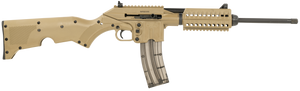 Kel-Tec SU22CATAN SU22 Full Size 22 LR 26+1 16.10" Black Threaded Barrel, Tan Picatinny Rail Polymer Receiver, Tan Synthetic w/Storage Compartment Stock Kel-Tec SU22CATAN SU22 Full Size 22 LR 26+1 16.10" Black Threaded Barrel, Tan Picatinny Rail Polymer Receiver, Tan Synthetic w/Storage Compartment Stock