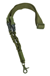 NcStar AARS1PG Single Point Sling Green Nylon 44"-60" OAL Adjustable Bungee NcStar AARS1PG Single Point Sling Green Nylon 44"-60" OAL Adjustable Bungee