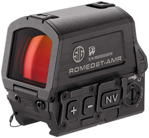 Sig Sauer Electro-Optics SOR8T101 Romeo8T AMR Matte Black 1x40mm Quad Ballistic Circle Dot 2.0 Reticle, Rifle Sig Sauer Electro-Optics SOR8T101 Romeo8T AMR Matte Black 1x40mm Quad Ballistic Circle Dot 2.0 Reticle, Rifle