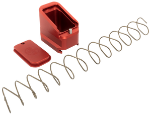 Shield Arms CZP10CME5RED Magazine Extension for CZ P10-C/P07, 5rd (9mm), 4rd (40S&W), Red Aluminum Shield Arms CZP10CME5RED Magazine Extension for CZ P10-C/P07, 5rd (9mm), 4rd (40S&W), Red Aluminum