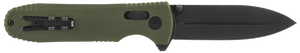 S.O.G SOG12610257 Pentagon XR 3.60" Folding Spear Point Plain Black TiNi Cryo CTS XHP Blade/OD Green G10 Handle Includes Pocket Clip S.O.G SOG12610257 Pentagon XR 3.60" Folding Spear Point Plain Black TiNi Cryo CTS XHP Blade/OD Green G10 Handle Includes Pocket Clip
