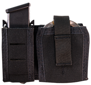 High Speed Gear 41P000BK TACO Duty Single Pistol & Handcuff Holder, Black Nylon with MOLLE Exterior, Fits MOLLE & 2" Belt High Speed Gear 41P000BK TACO Duty Single Pistol & Handcuff Holder, Black Nylon with MOLLE Exterior, Fits MOLLE & 2" Belt