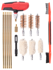 Birchwood Casey SHGCLNKI Shotgun Cleaning Kit 17 Pieces Black/Red Birchwood Casey SHGCLNKI Shotgun Cleaning Kit 17 Pieces Black/Red