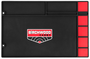 Birchwood Casey 30250 Pistol Cleaning Mat Black/Red Rubber 17" x 11" Birchwood Casey 30250 Pistol Cleaning Mat Black/Red Rubber 17" x 11"