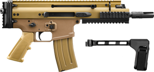 FN 38101885 SCAR 15P 5.56x45mm 10+1 7.50" Black Flat Dark Earth Picatinny Rail Aluminum Receiver SB Tactical Brace FN 38101885 SCAR 15P 5.56x45mm 10+1 7.50" Black Flat Dark Earth Picatinny Rail Aluminum Receiver SB Tactical Brace