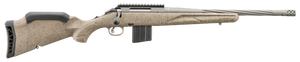 Ruger 46927 American Ranch Gen II Full Size 6.5 Grendel 10+1 16.10" Cobalt Cerakote Spiral Threaded Barrel & Picatinny Rail Steel Receiver, Flat Dark Earth Splatter Adj Comb Synthetic Stock Ruger 46927 American Ranch Gen II Full Size 6.5 Grendel 10+1 16.10" Cobalt Cerakote Spiral Threaded Barrel & Picatinny Rail Steel Receiver, Flat Dark Earth Splatter Adj Comb Synthetic Stock