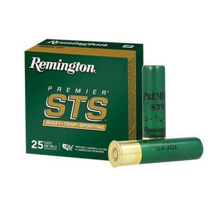 Remington Ammunition 20155 Premier STS 12 Gauge 2.75" 1 oz 8 Shot 25 Per Box/ 10 Cs Remington Ammunition 20155 Premier STS 12 Gauge 2.75" 1 oz 8 Shot 25 Per Box/ 10 Cs