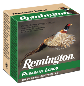 Remington Ammunition 20046 Pheasant 12Gauge 2.75" 1 1/4oz 4Shot 25 Per Box/10 Case Remington Ammunition 20046 Pheasant 12Gauge 2.75" 1 1/4oz 4Shot 25 Per Box/10 Case