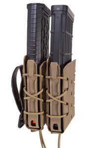 High Speed Gear 162R01CB X2R Taco V2 Mag Pouch Double, Coyote Brown Polymer, Belt Clip/MOLLE U-Mount, Compatible w/ AR/AK Rifle Mags High Speed Gear 162R01CB X2R Taco V2 Mag Pouch Double, Coyote Brown Polymer, Belt Clip/MOLLE U-Mount, Compatible w/ AR/AK Rifle Mags