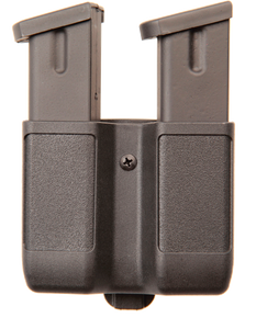 Blackhawk 410610PBK Double Mag Case Black Polymer Belt Clip Compatible w/ Double Stack 9mm/10mm/40/45/357 Blackhawk 410610PBK Double Mag Case Black Polymer Belt Clip Compatible w/ Double Stack 9mm/10mm/40/45/357