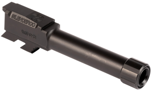 SilencerCo AC5049 Threaded Barrel 3.70" 9mm Luger, Black Nitride Stainless Steel, Fits Glock 43/43X SilencerCo AC5049 Threaded Barrel 3.70" 9mm Luger, Black Nitride Stainless Steel, Fits Glock 43/43X