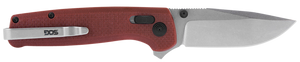 S.O.G SOGTM1023BX Terminus XR 2.95" Folding Clip Point Plain Stonewashed D2 Steel Blade Crimson Textured G10 Handle Features Box Packaging Includes Pocket Clip S.O.G SOGTM1023BX Terminus XR 2.95" Folding Clip Point Plain Stonewashed D2 Steel Blade Crimson Textured G10 Handle Features Box Packaging Includes Pocket Clip