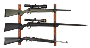 Allen 5656 Gun Collector 3 Gun Brown/Black Wood/Steel Holds 3 Rifle/Shotgun Allen 5656 Gun Collector 3 Gun Brown/Black Wood/Steel Holds 3 Rifle/Shotgun